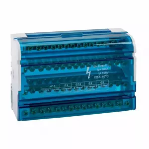 ЭЛМАКС - Шины на DIN-рейку в корпусе (кросс-модуль) 4х15 3L+PEN LD505-415 элмакс, электротехника, кабель, светотехника, elmax.pro