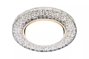 Встраиваемый точечный светильник с LED подсветкой 3029 GX53 CL прозрачный