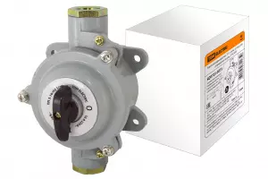 ЭЛМАКС - Пакетный переключатель ПП 2-16/Н2 2П 16А 220В, силуминовый корпус, IP56 TDM элмакс, электротехника, кабель, светотехника, elmax.pro