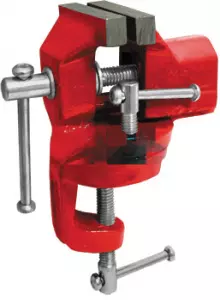 Тиски настольные, облегченные, поворотный 75мм