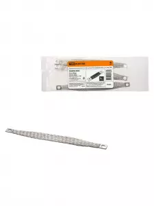 ЭЛМАКС - Проводник заземления плоский луженый ПЗ 10-500 (3 шт. упак) ТDM элмакс, электротехника, кабель, светотехника, elmax.pro