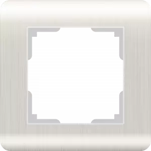 ЭЛМАКС - WL12-Frame-01 / Рамка на 1 пост (перламутровый) элмакс, электротехника, кабель, светотехника, elmax.pro