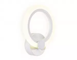 ЭЛМАКС - Настенный светодиодный светильник FA529 WH белый 6400K/3000K/4200K 12W 230*190*60 элмакс, электротехника, кабель, светотехника, elmax.pro