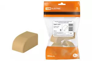 ЭЛМАКС - Заглушка кабельной трассы КМЗ 40х25 сосна (4 шт./комп.) TDM элмакс, электротехника, кабель, светотехника, elmax.pro