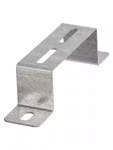 Скоба настенно-напольная, осн. лотка 100 мм TDM