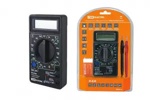 ЭЛМАКС - Мультиметр цифровой серия "МастерЭлектрик" М-838 TDM элмакс, электротехника, кабель, светотехника, elmax.pro