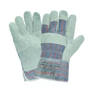 Перчатки спилковые комбинир. "Ангара"