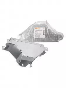 ЭЛМАКС - Ответвитель Т-образный вертикальный вниз боковой 50х100 мм TDM элмакс, электротехника, кабель, светотехника, elmax.pro