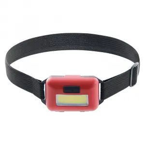 ЭЛМАКС - Фонарь налобный светодиодный, работающий от батареек 3*AAA, 2W, COB, IP44, пластик, TH2308 элмакс, электротехника, кабель, светотехника, elmax.pro