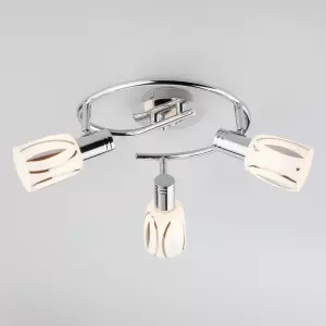 ЭЛМАКС - Потолочный светильник 20115/3 хром элмакс, электротехника, кабель, светотехника, elmax.pro