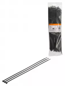 ЭЛМАКС - Хомут 4,8х350 мм морозостойкий (черный) (100 шт) TDM элмакс, электротехника, кабель, светотехника, elmax.pro