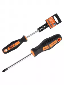 ЭЛМАКС - Отвертка позидрайв двухкомпонентная, CR-V тип PZ2x100, серия "Алмаз" TDM элмакс, электротехника, кабель, светотехника, elmax.pro