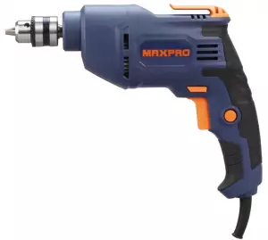 ЭЛМАКС - MAX-PRO Дрель Электрическая 400Вт; 0-2700об/мин; Ключевой патрон 0,8-10мм;1,2 кг; Резиновые вставки; элмакс, электротехника, кабель, светотехника, elmax.pro