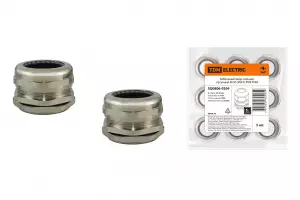 ЭЛМАКС - Кабельный ввод-сальник латунный М 50 (У667) IP68 TDM элмакс, электротехника, кабель, светотехника, elmax.pro