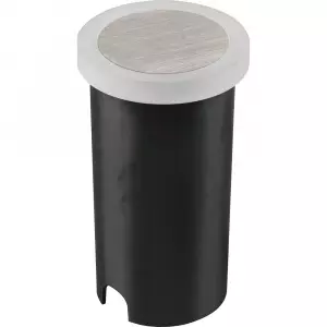 ЭЛМАКС - Светильник встраиваемый светодиодный, 1W, 3000K, IP67, белый матовый/хром, LN010 элмакс, электротехника, кабель, светотехника, elmax.pro