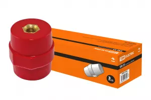 ЭЛМАКС - Изолятор SM35 силовой H35xD32xM8мм TDM элмакс, электротехника, кабель, светотехника, elmax.pro