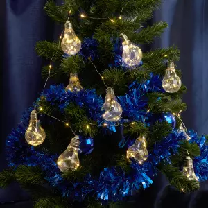 ЭЛМАКС - Гирлянда, 100 LED, 3м, 2700K, 10 подвесов, батарейки 3*AA, IP20, CL580, артикул 32368 элмакс, электротехника, кабель, светотехника, elmax.pro