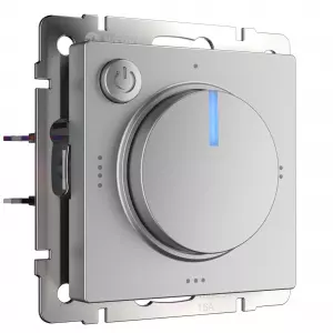 ЭЛМАКС - W1151106/ Терморегулятор электромеханический для теплого пола (серебряный) элмакс, электротехника, кабель, светотехника, elmax.pro