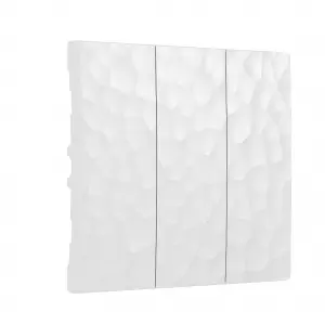 W1239001/ Набор клавиш для выключателя трехклавишного (hammer белый)