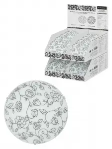 Светильник декоративный СД 1*60 Вт, E27, D250 мм, круг, Сатин, Народный