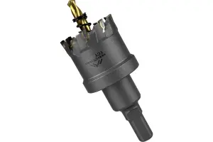 ЭЛМАКС - Коронка по металлу твердосплавная с центрирующим сверлом vertextools 64мм элмакс, электротехника, кабель, светотехника, elmax.pro