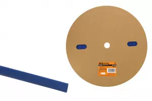 ЭЛМАКС - Термоусаживаемая трубка ТУТнг 12/6 синяя (100 м/ролл) TDM элмакс, электротехника, кабель, светотехника, elmax.pro