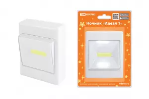 Ночник "Идеал 1", 2 Вт, 4хААА, магнит, TDM Ночник "Идеал 1", 2 Вт, 4хААА, магнит, TDM