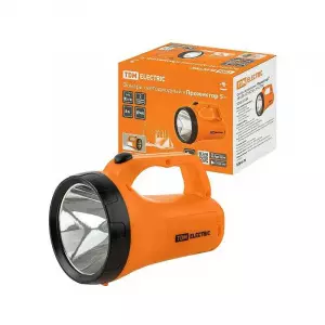 ЭЛМАКС - Фонарь светодиодный "Прожектор 5", 3 Вт LED+12 SMD, бат. 3*АА, TDM элмакс, электротехника, кабель, светотехника, elmax.pro
