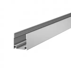 Алюминиевый профиль для гибкого неона 17x8мм 1м 20055