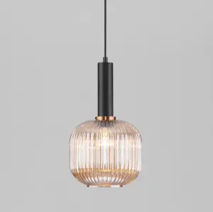 ЭЛМАКС - Подвесной светильник 50182/1 янтарь элмакс, электротехника, кабель, светотехника, elmax.pro