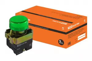 ЭЛМАКС - Лампа BV63 матрица d22 мм зеленыйTDM элмакс, электротехника, кабель, светотехника, elmax.pro