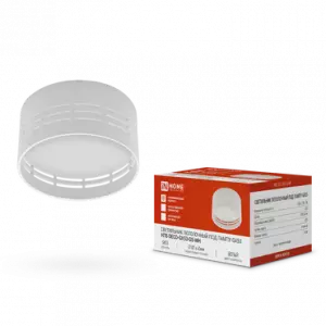 ЭЛМАКС - Светильник потолочный НПБ DECO-GX53-GS-WH под лампу GX53 82х43мм белый IN HOME элмакс, электротехника, кабель, светотехника, elmax.pro