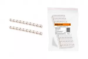 ЭЛМАКС - Маркер наборный - символ "9" белый 2,5 мм2 (150 шт.) TDM элмакс, электротехника, кабель, светотехника, elmax.pro