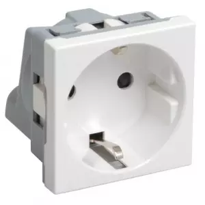 ЭЛМАКС - РКС-20-30-П-К Розетка с з/к 2к (на 2 модуля) ПРАЙМЕР белая IEK элмакс, электротехника, кабель, светотехника, elmax.pro