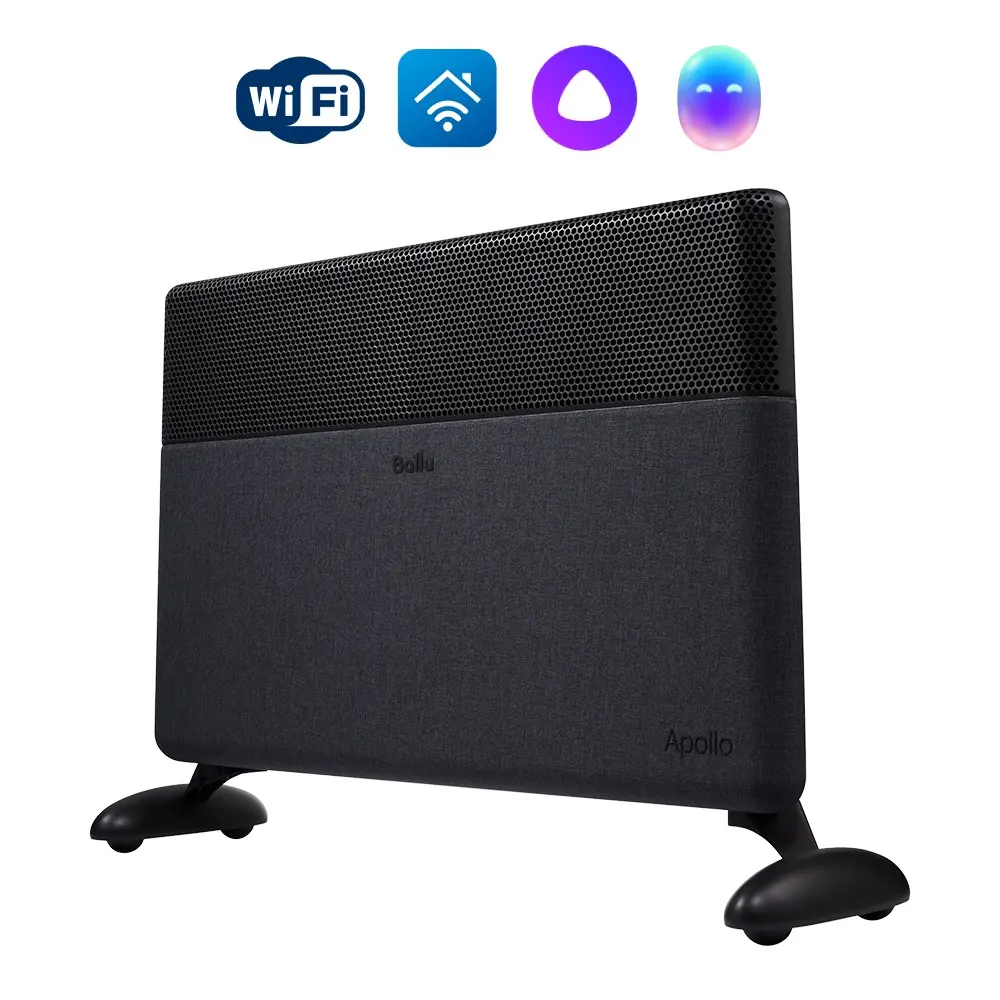 ЭЛМАКС - Конвектор электрический Ballu Apollo digital INVERTER Space Black BEC/ATI-2502 элмакс, электротехника, кабель, светотехника, elmax.pro