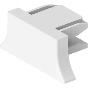 ЭЛМАКС - Заглушка пластиковая для шинопровода, белый, LD1011 для CAB1003 элмакс, электротехника, кабель, светотехника, elmax.pro