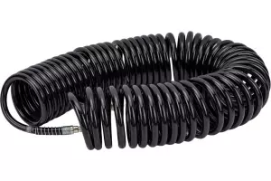 Шланг спиральный PATRIOT PU 15/8, полиуретан, длина 15 м, диаметр 8x12 мм, быстросъем.