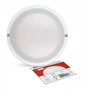 ЭЛМАКС - Светильник светодиодный герметичный СПП МД-2065-КРУГ 20Вт 6500К 1800Лм с микроволновым датчиком IP65 элмакс, электротехника, кабель, светотехника, elmax.pro