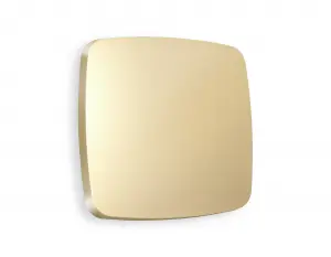 ЭЛМАКС - Лицевая панель OMEGA (Шампань) для 1-клавишных выключателей QUANT OP6010 элмакс, электротехника, кабель, светотехника, elmax.pro