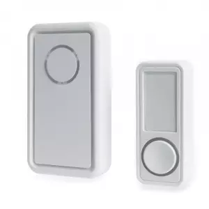 ЭЛМАКС - Звонок электрический дверной, (18 мелодий), белый, E-379 элмакс, электротехника, кабель, светотехника, elmax.pro