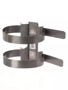 Держатель хомут сдвоенный Ø80-150 мм для изоляционной штанги, М8, термодиффузия TDM