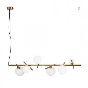 Freya Modern Blossom Подвесной светильник Латунь