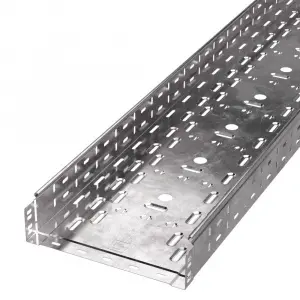 Лоток перфорированный Стандарт 300х80х3000 (0,8 мм) (6 м/уп) Промрукав Лоток перфорированный Стандарт 300х80х3000 (0,8 мм) (6 м/уп) Промрукав