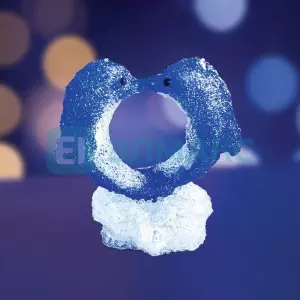 ЭЛМАКС - Акриловая светодиодная фигура "Романтичные дельфины" 30х25х35 см, 128 светодиодов, IP44 понижающий т элмакс, электротехника, кабель, светотехника, elmax.pro