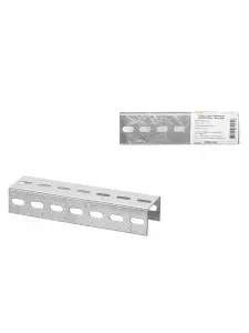 Профиль перфорированный П-образный осн. лотка 150 мм (40х56х190 мм) 1,5 мм TDM