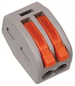 ЭЛМАКС - Универсальная многоразовая 2-проводная клемма REXANT (0,08-2,5 (4) мм²) 50шт. элмакс, электротехника, кабель, светотехника, elmax.pro