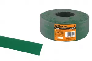 ЭЛМАКС - Термоусаживаемая трубка ТУТнг 30/15 зеленая (50 м/ролл) TDM элмакс, электротехника, кабель, светотехника, elmax.pro