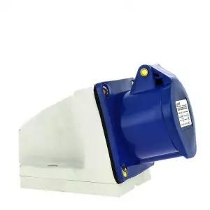 ЭЛМАКС - Розетка 133 2Р+РЕ 63А 220В IP67 EKF элмакс, электротехника, кабель, светотехника, elmax.pro