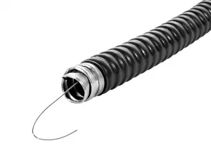 ЭЛМАКС - Металлорукав нг ПВХ РЗ-ЦП - 15 (50м.) EKF элмакс, электротехника, кабель, светотехника, elmax.pro