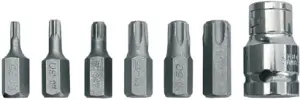 ЭЛМАКС - Набор бит TORX, 7 шт. CrV (USP) элмакс, электротехника, кабель, светотехника, elmax.pro
